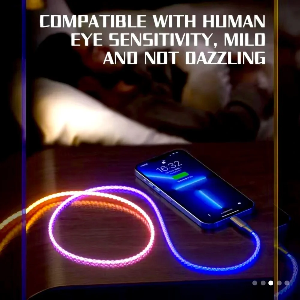 LED charging cable